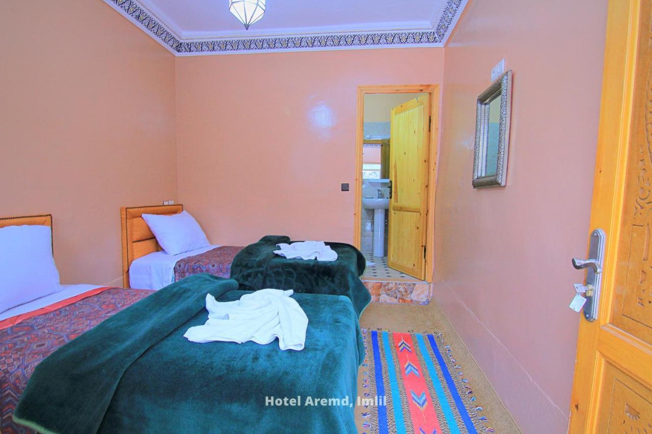 Hotel Aremd - Aroumd Imlil Route Du Toubkal Buitenkant foto