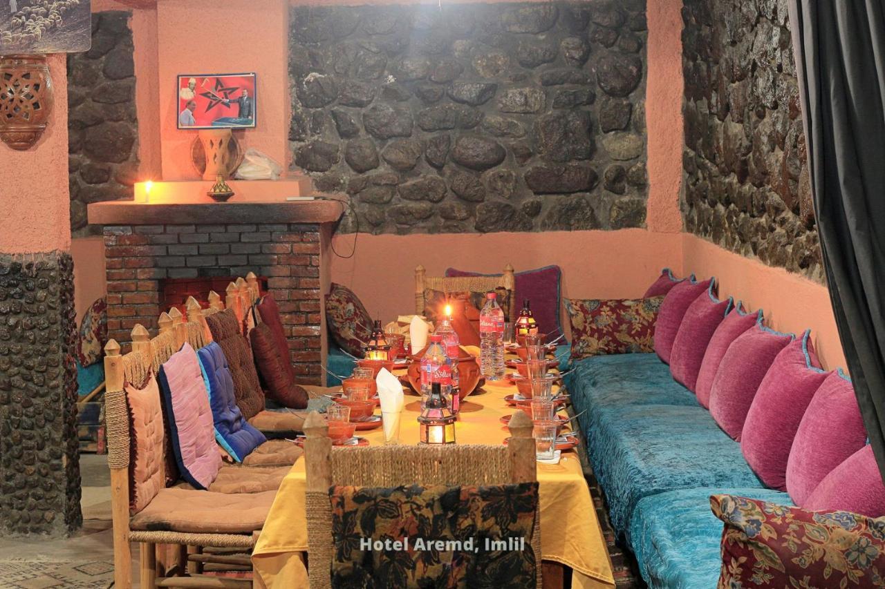 Hotel Aremd - Aroumd Imlil Route Du Toubkal Buitenkant foto