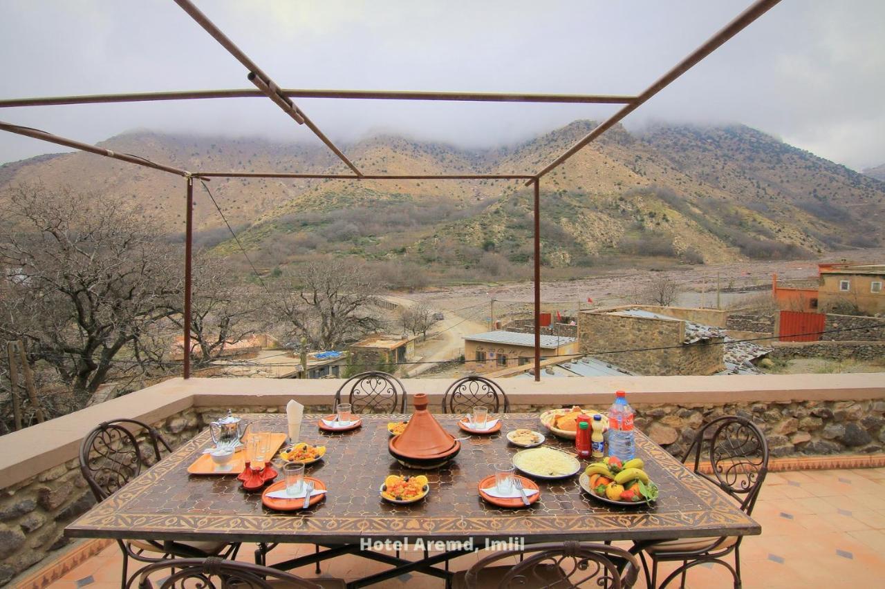 Hotel Aremd - Aroumd Imlil Route Du Toubkal Buitenkant foto