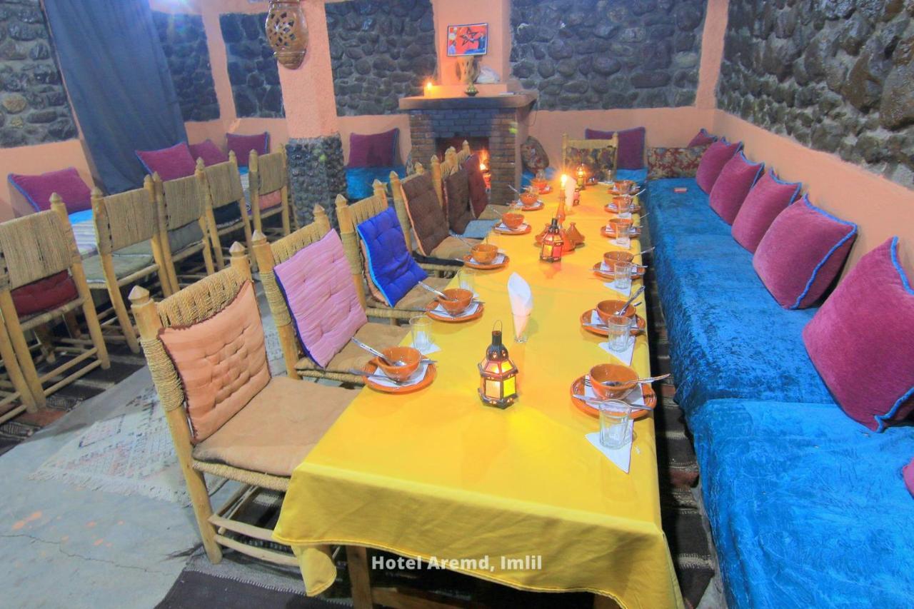 Hotel Aremd - Aroumd Imlil Route Du Toubkal Buitenkant foto