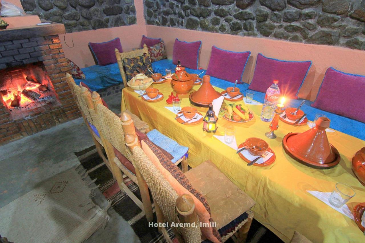 Hotel Aremd - Aroumd Imlil Route Du Toubkal Buitenkant foto