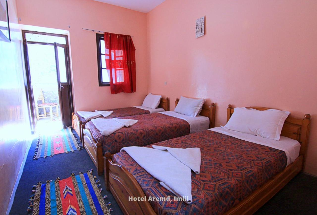 Hotel Aremd - Aroumd Imlil Route Du Toubkal Buitenkant foto