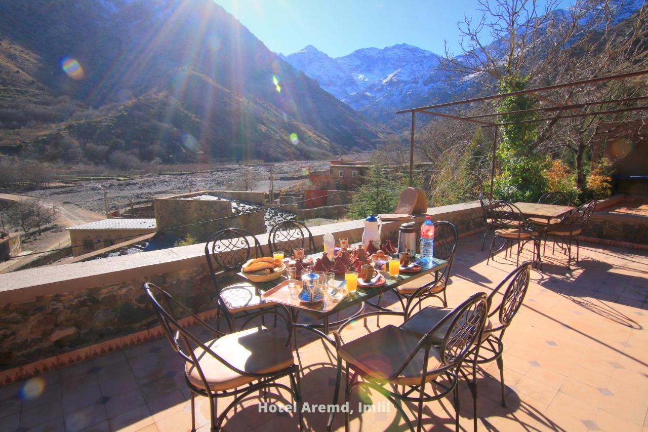 Hotel Aremd - Aroumd Imlil Route Du Toubkal Buitenkant foto